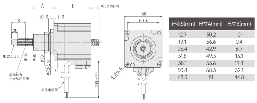 固定轴86丝杆91抖音APP下载外形尺寸图